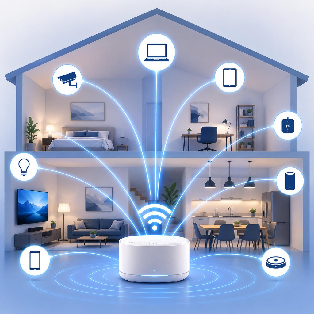 Put smart devices on a guest or IoT network